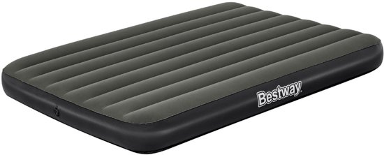 Bestway – Luchtbed – Twijfelaar – 137×191×25 cm – Groen - Luchtbed - Camping - Logeerplek - Twijfelaar - Comfort