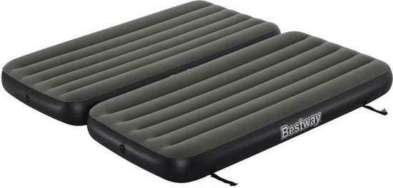 Bestway Luchtbedden Koppelbaar - Zwart - 188 cm x 99 cm x 25 cm van Bestway