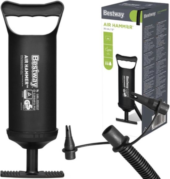 Bestway - Pomp - 30 cm - 0,85 liter/cyclus - 3 mondstukken
