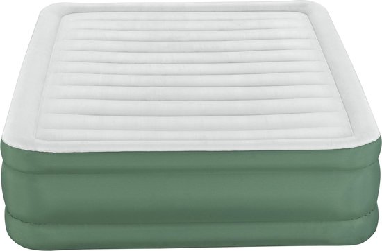 Bestway® ToughLite™ TPU Queen Luchtmatras met Ingebouwde AC Pomp 2,03 m x 1,52 m x 46 cm van Bestway