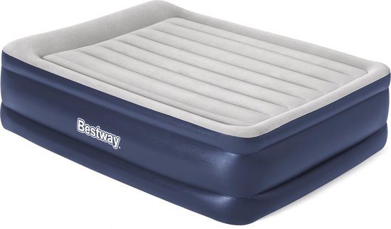 Bestway Tritech luchtbed 56cm queen - luchtbedden - blauw van Bestway