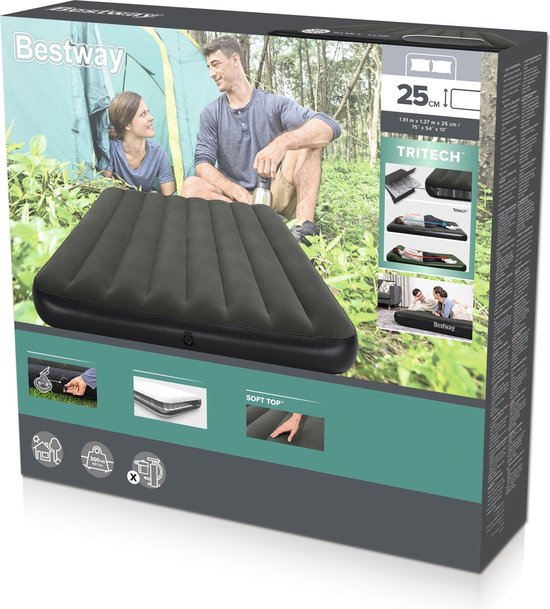 Bestway Tritech Luchtmatras 1,91 m x 1,37 m x 25 cm van Bestway