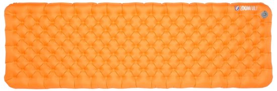 "Big Agnes Zoom UL Insulated Slaapmat - Oranje Regular - 20"" x 72""" van Merkloos