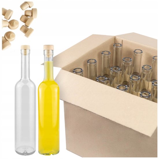 Bimberek FUTURA - Flessen - 500ml - Karton Krat van Merkloos