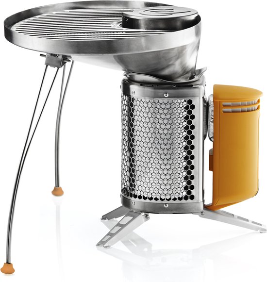 Biolite - Campstove 2+  inclusief Portable Grill -Kooktoestel powerbank en oplader in één! van BioLite