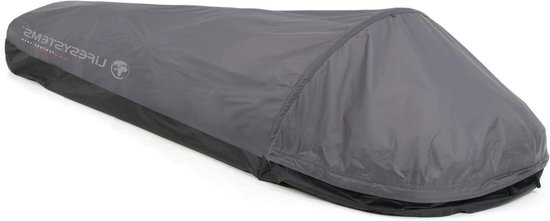 Bivakzak - Schuilzak Noodtent - Lichtgewicht Kamperen - Hooped Ontwerp - 225 cm - Grijs