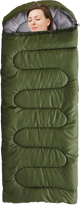 Bivakzak Thermozak - Noodzak - Outdoor Survival - Waterdicht en Warm - 34 x 19 x 18 cm - Legergroen