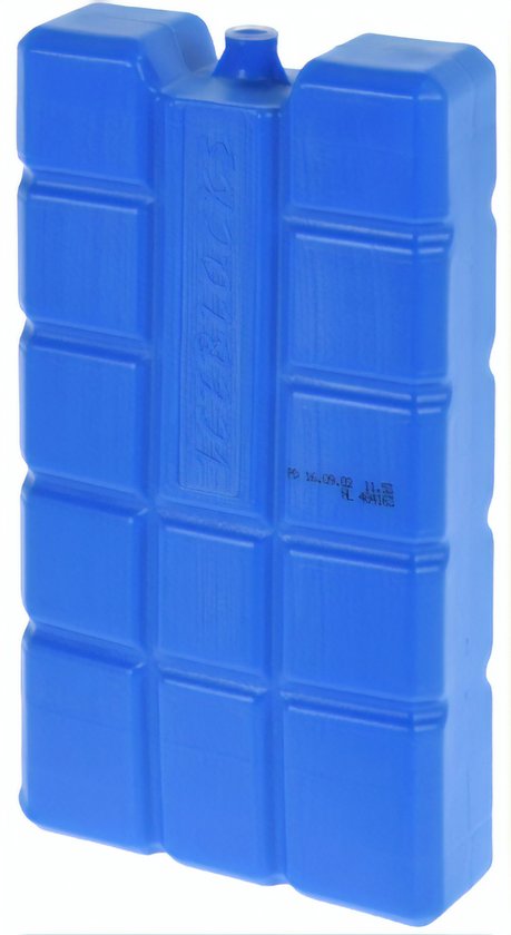 Blauw koelelement 750 gram - Koelelementen - Koelblokken van Merkloos
