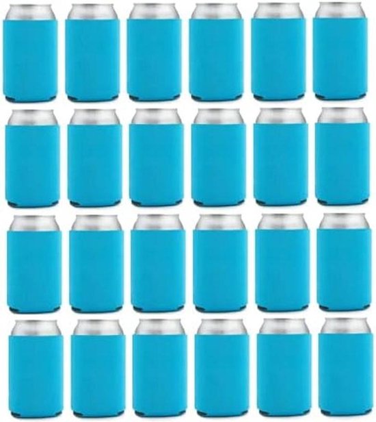 Blik Koelers - Blik Houders - Feestartikelen - Op Maat Te Maken - 48 Stuks - Robin Egg Blauw