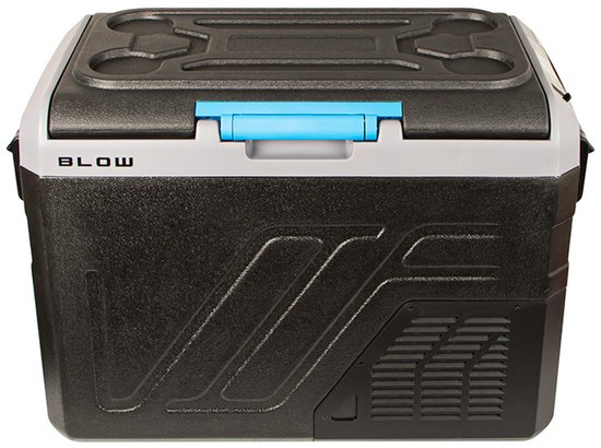 Blow - Koelbox - ompressorkoelbox voor in de auto, inhoud 35 l - touchscreenbediening - 12 V, 24 V en 230 V, USB-C-aansluiting, 44-208#