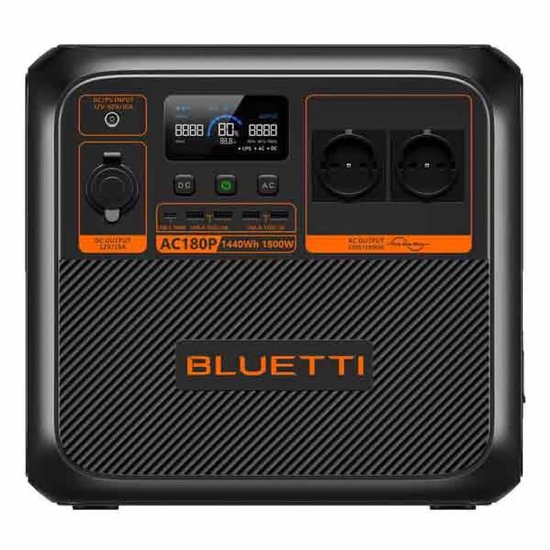 Bluetti Ac180p Draagbare Energiecentrale 1800w Transparant