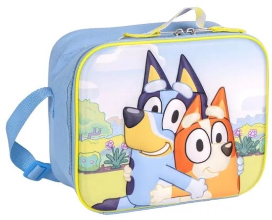 Bluey lunchtas - koeltas 3D van Merkloos