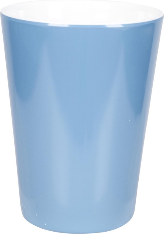 Bo-Camp Beker - 100% Melamine - Ø 8.5 cm - Staalblauw