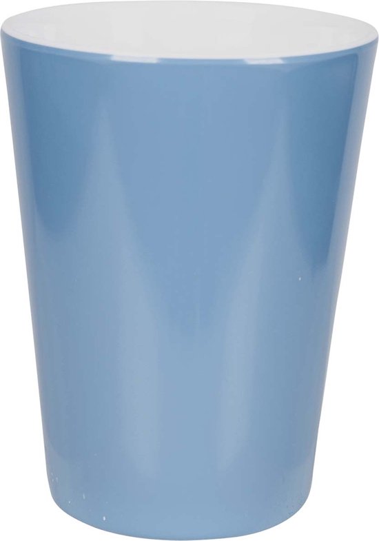 Bo-Camp - Beker - Two-Tone - Melamine - 4 Stuks - Blauw van Bo-Camp