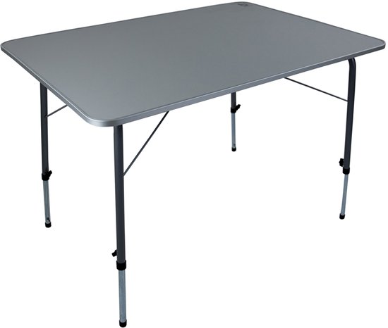 Bo-Camp - Camping tafel - Hoogte verstelbaar - 100x70 cm van Merkloos