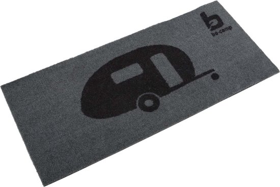 Bo-Camp - Deurmat - Print - Caravan - 25x50 cm van Bo-Camp