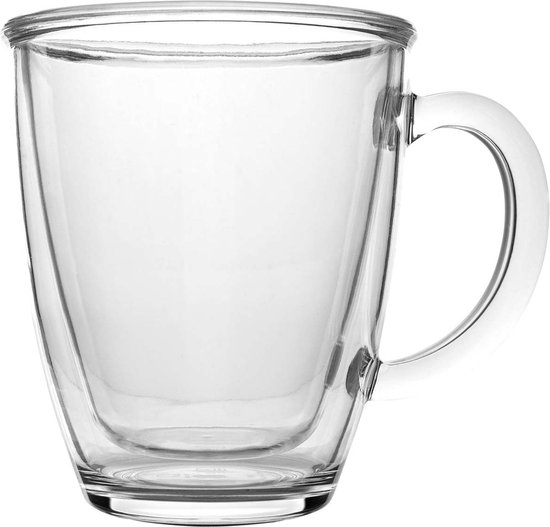 Bo-Camp - Dubbelwandige mok - Isolerend - 340 ml - 2 Stuks van Bo-Camp
