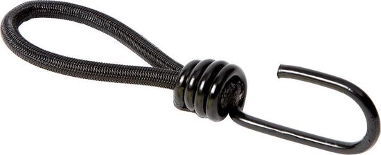 Bo-Camp Elastische Spanner - Met Haak - 12,5 Cm - 6 Stuks van Bo-Camp
