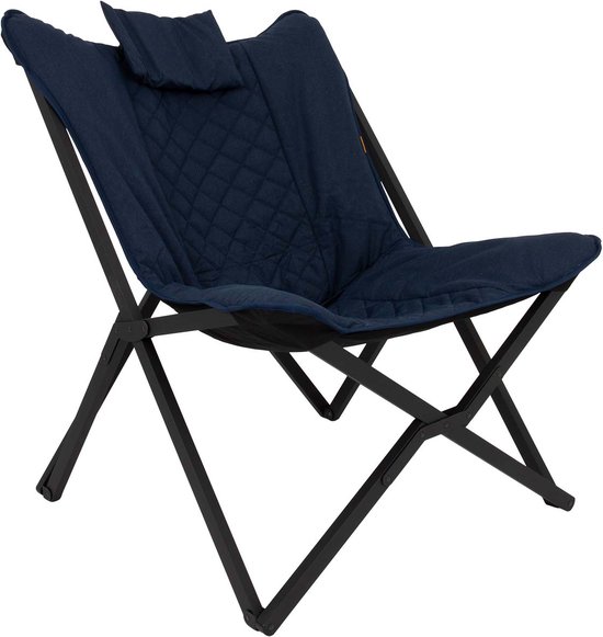Bo-Camp - Industrial - Relaxstoel - Molfat - Cationic - Blauw van Bo-Camp