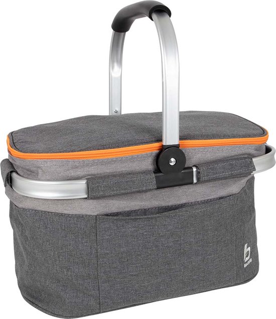 Bo-Camp - Koeltas - Koelmand - Grijs - Polyester - 20 Liter van Bo-Camp