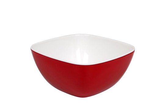 Bo-Camp Kom - 100% Melamine - 10,2x10,2x5 Cm - Two-tone Rood