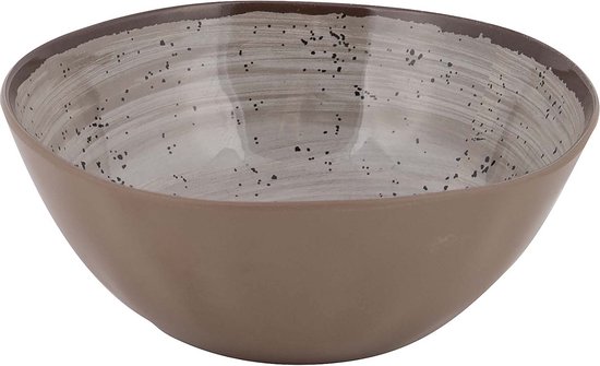 Bo-Camp - Kom - Halo - 4 Stuks - Melamine - Beige van Bo-Camp