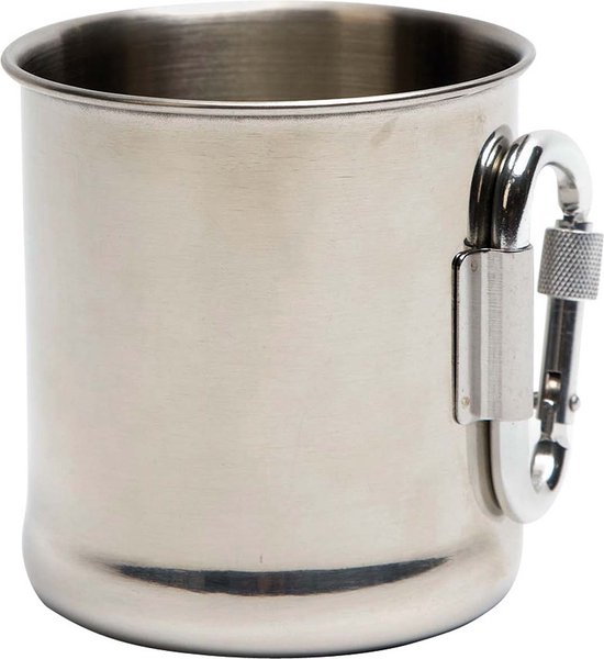 Bo-Camp - Kroes - Met karabijnhaak - 300 ml van Bo-Camp