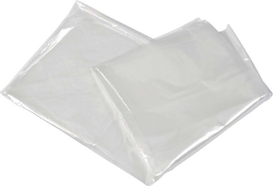 Bo-Camp - Ondergrondzeil - 6x4 Meter - Transparant van Merkloos