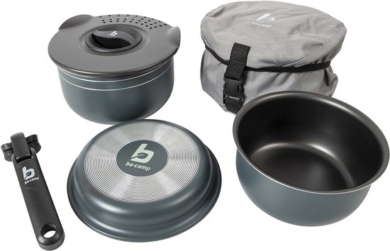 Bo-Camp - Pannenset - Trekking - 5-Delig - Aluminium van Bo-Camp
