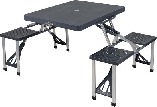 Bo-Camp - Picknicktafel - Basic - Inklapbaar van Bo-Camp