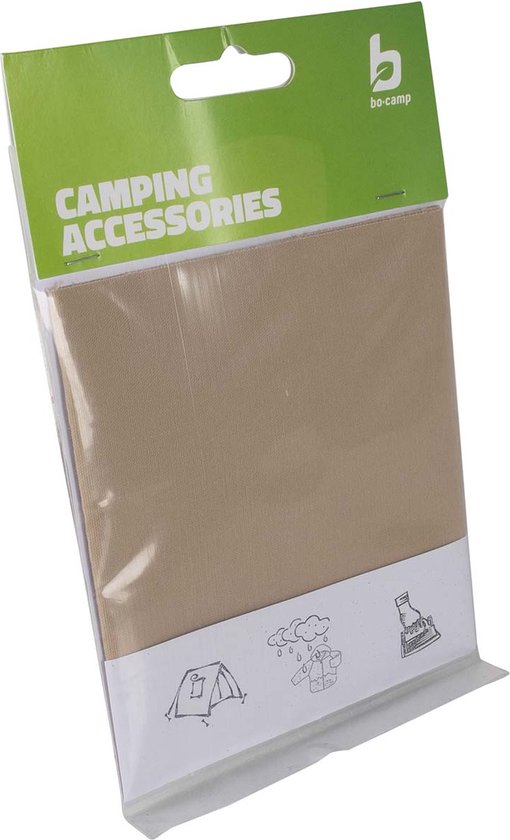 Bo-Camp - Reparatiedoek - Opstrijkbaar - Katoen - Beige van Bo-Camp