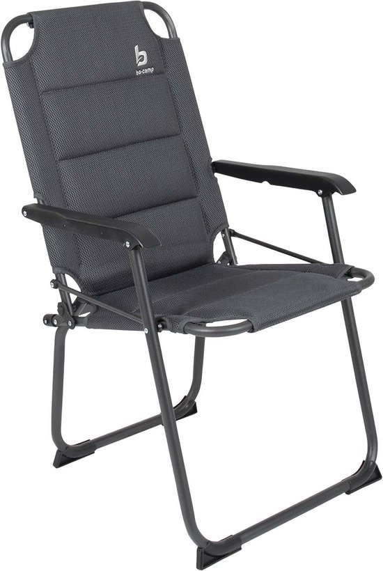 Bo-Camp - Stoel - Copa Rio - Classic Air - Gepolsterd - Grijs van Bo-Camp