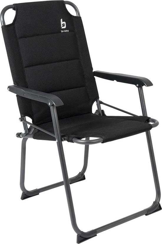 Bo-Camp - Stoel - Copa Rio - Classic Air - Gepolsterd - Zwart van Bo-Camp