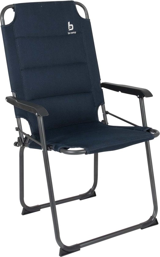 Bo-Camp - Stoel - Copa Rio - Comfort XXL Air - Gepolsterd - Blauw van Bo-Camp