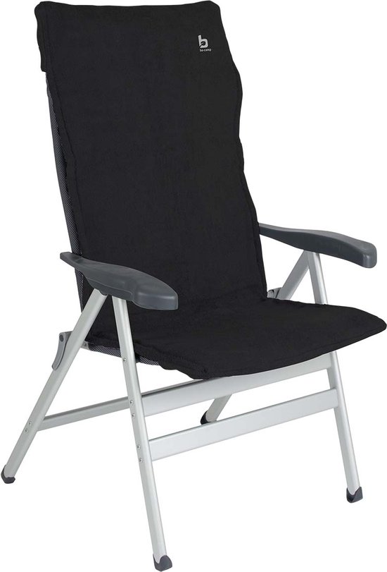 Bo-Camp - Stoelhoes M - Universeel - Gepolsterde badstof - Antraciet van Bo-Camp