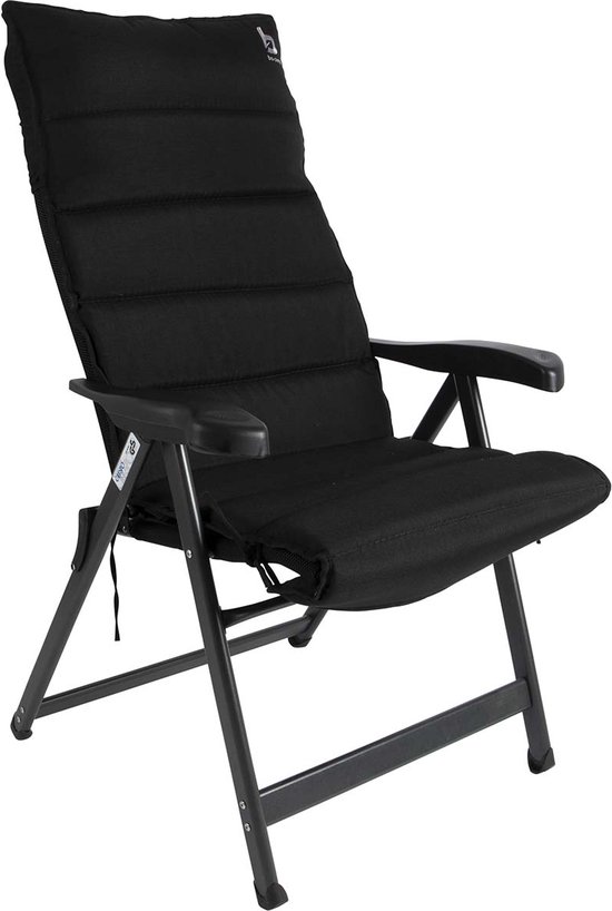 Bo-Camp - Stoelkussen - Universeel - Gepolsterd - Olefin - Zwart van Bo-Camp