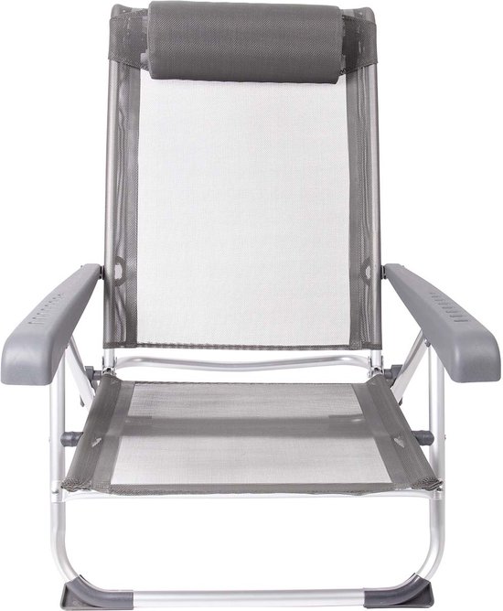 Bo-Camp - Strandstoel - Saint-Tropez - Grijs van Bo-Camp