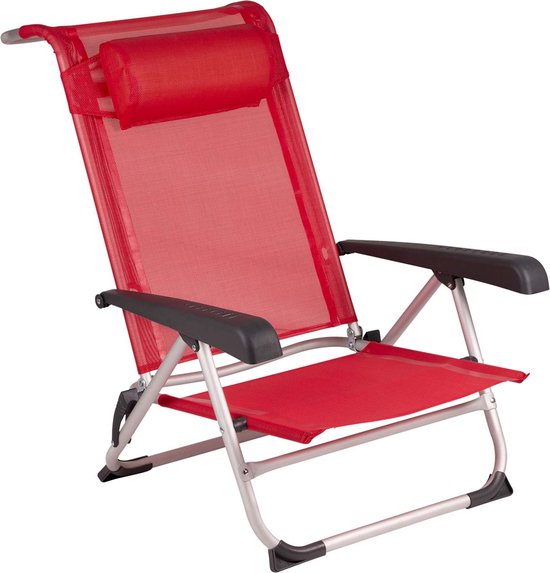 Bo-Camp - Strandstoel - Saint-Tropez - Rood van Bo-Camp