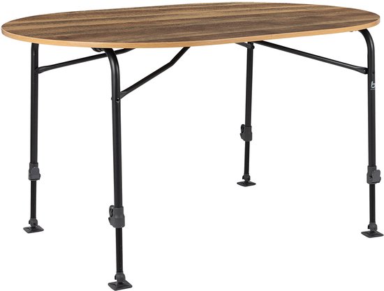 Bo-Camp - Tafel - Feather - Ovaal - 130x90 cm van Merkloos