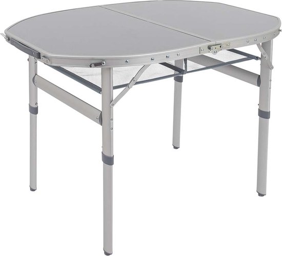 Bo-Camp - Tafel - Premium - Ovaal - Koffermodel - 100x70 cm van Merkloos