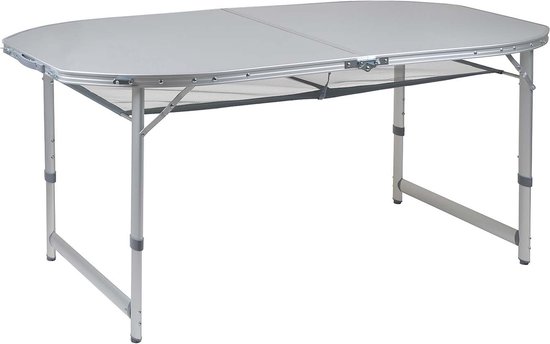 Bo-Camp - Tafel - Premium - Ovaal - Koffermodel - 150x80 cm van Bo-Camp