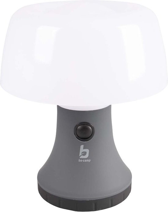 Bo-Camp - Tafellamp met kap - Sirius - High Power LED - 70 Lumen - Grijs van Merkloos