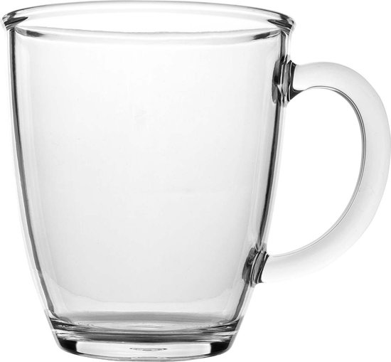 Bo-Camp - Theeglas - Conisch - 400 ml - 1 Stuk van Merkloos