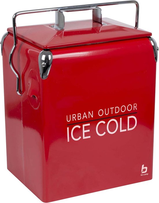 Bo-Camp - Urban Outdoor - Koelbox - Greenwich - Rood - 17 Liter van Bo-Camp