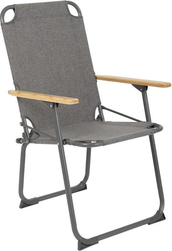 Bo-Camp - Urban Outdoor - Stoel - Brixton - M - Grijs van Bo-Camp