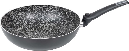 Bo-Camp - Wokpan - Turn - Wegklapbare pannengreep - Ø 28 cm van Bo-Camp