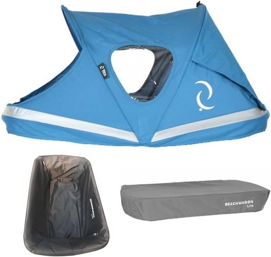 Bolderkar Accessoire Set - Kar Accessoires - Veelzijdige Gebruik - Bescherming en Comfort - 95 x 65 x 40 cm