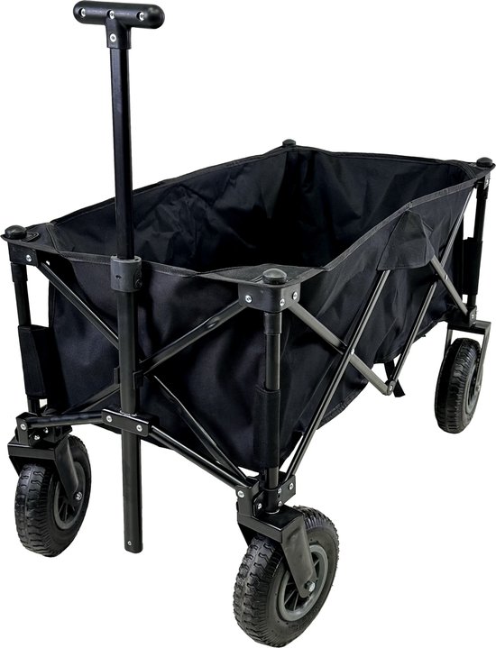 Bolderkar opvouwbaar - draaibare luchtbanden - stevig frame - 80 kg belastbaar van Opblaaswezens