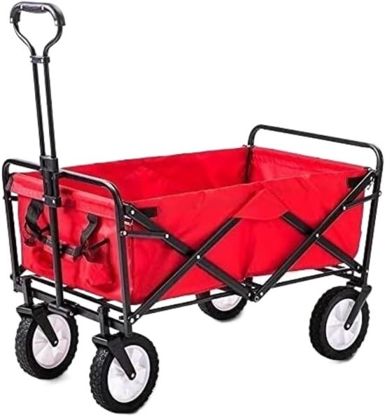Bolderkar Tuinwagen - Transportwagen Opvouwbaar - Buitenactiviteiten - Sterk Draagvermogen - 10 kg