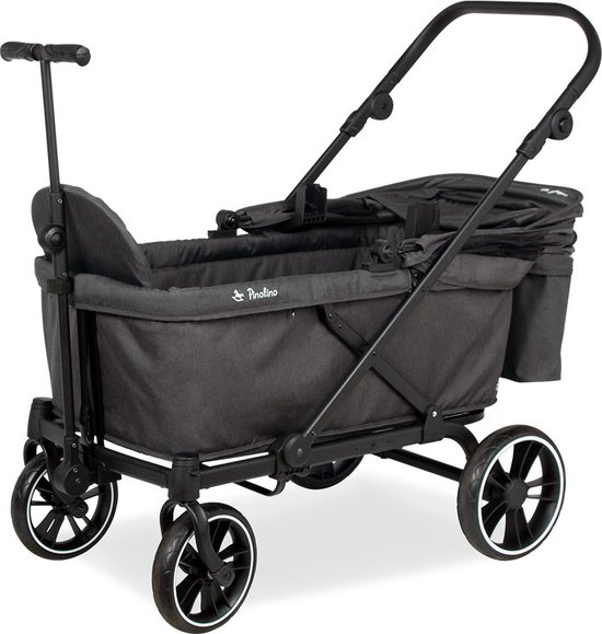 Bolderkar Vouwwagen 'Cruiser' Metalen Frame Inclusief Opvouwbare Zonnekap (UV 50+!)